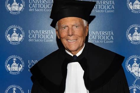 interesting facts about giorgio armani.